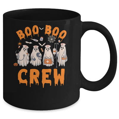 Boo Boo Crew Nurse Ghost Funny Halloween Costume Matching Mug | teecentury