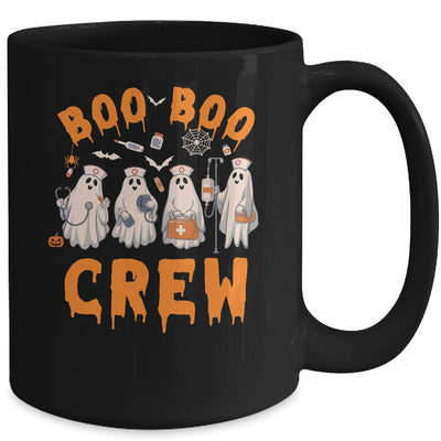 Boo Boo Crew Nurse Ghost Funny Halloween Costume Matching Mug | teecentury
