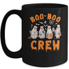 Boo Boo Crew Nurse Ghost Funny Halloween Costume Matching Mug | teecentury