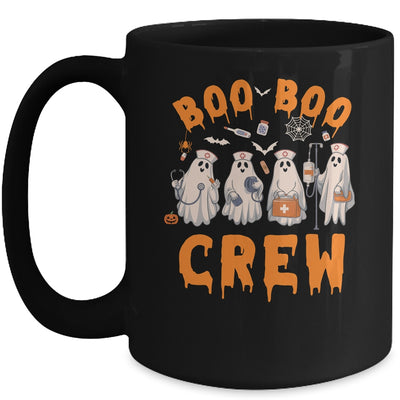 Boo Boo Crew Nurse Ghost Funny Halloween Costume Matching Mug | teecentury