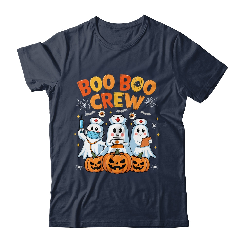 Boo Boo Crew Nurse Ghost Halloween Costumes Men Women Shirt & Hoodie | teecentury