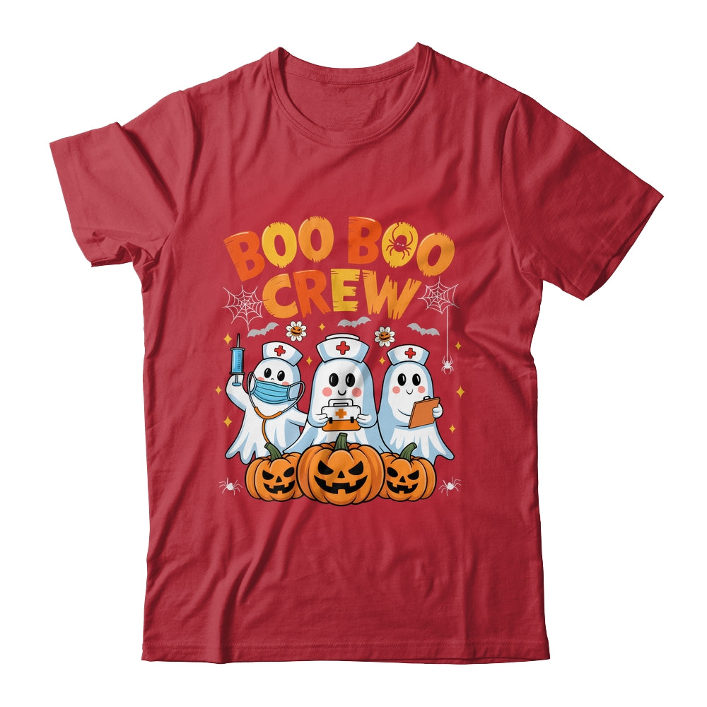 Boo Boo Crew Nurse Ghost Halloween Costumes Men Women Shirt & Hoodie | teecentury