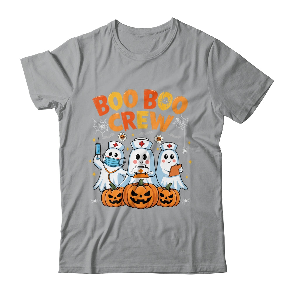 Boo Boo Crew Nurse Ghost Halloween Costumes Men Women Shirt & Hoodie | teecentury