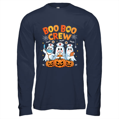 Boo Boo Crew Nurse Ghost Halloween Costumes Men Women Shirt & Hoodie | teecentury