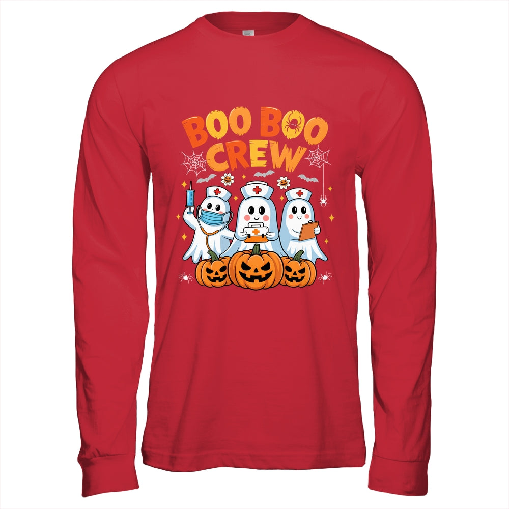 Boo Boo Crew Nurse Ghost Halloween Costumes Men Women Shirt & Hoodie | teecentury