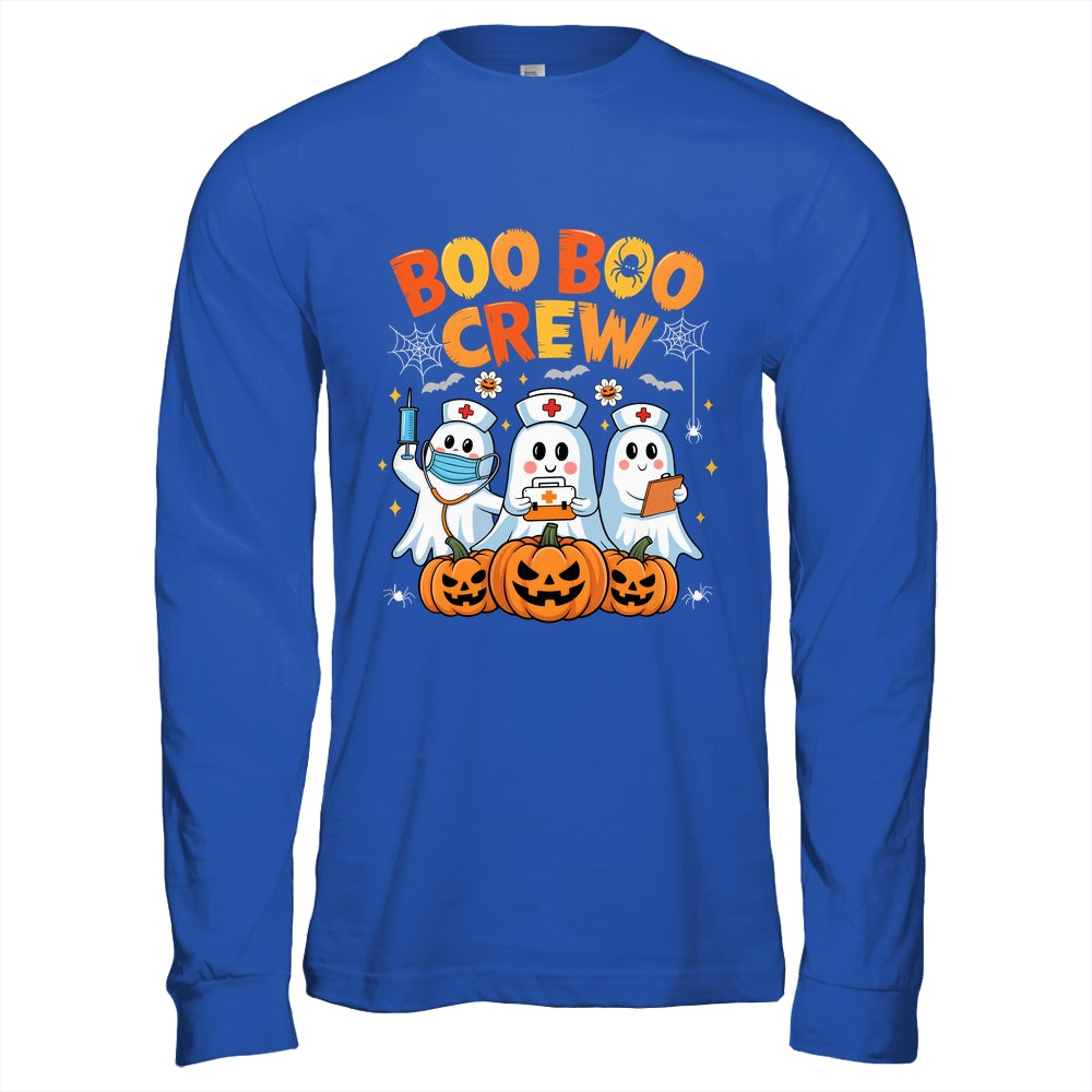 Boo Boo Crew Nurse Ghost Halloween Costumes Men Women Shirt & Hoodie | teecentury