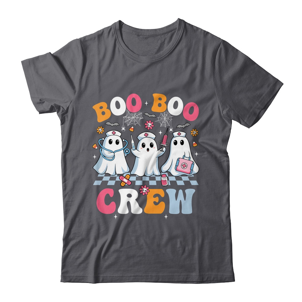 Boo Boo Crew Spooky Nurse Ghost Nursing Halloween Nurse Shirt & Hoodie | teecentury
