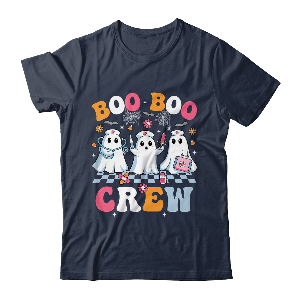 Boo Boo Crew Spooky Nurse Ghost Nursing Halloween Nurse Shirt & Hoodie | teecentury