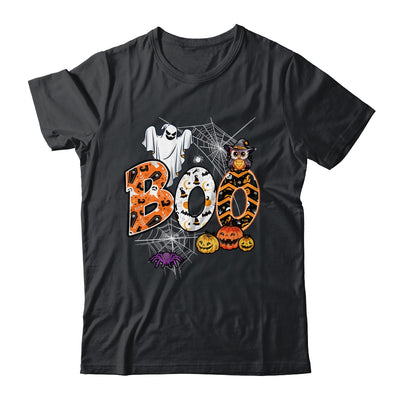 Boo Creepy Owl Pumpkin Ghost Funny Halloween Costume Shirt & Hoodie | teecentury