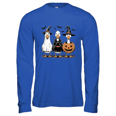 Boo Ghost Goose Halloween Goose Halloween Witch Pumpkin Shirt & Hoodie | teecentury