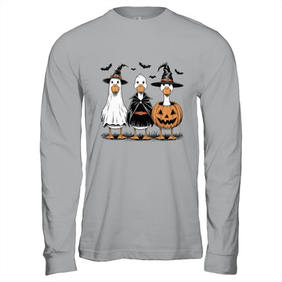 Boo Ghost Goose Halloween Goose Halloween Witch Pumpkin Shirt & Hoodie | teecentury