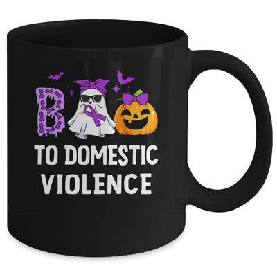 Boo To Domestic Violence Domestic Violence Awareness Mug | teecentury