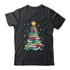 Book Christmas Tree Book Lover Teacher Librarian Men Women Shirt & Sweatshirt | teecentury