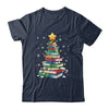 Book Christmas Tree Book Lover Teacher Librarian Men Women Shirt & Sweatshirt | teecentury
