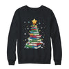 Book Christmas Tree Book Lover Teacher Librarian Men Women Shirt & Sweatshirt | teecentury