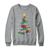 Book Christmas Tree Book Lover Teacher Librarian Men Women Shirt & Sweatshirt | teecentury