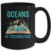 Book Sea Turtle Summer Reading Oceans Of Possibilities Mug | teecentury