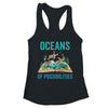 Book Sea Turtle Summer Reading Oceans Of Possibilities Shirt & Tank Top | teecentury