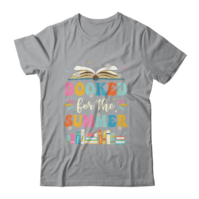 Booked For The Summer Reading Librarian Last Day Of School Shirt & Tank Top | teecentury