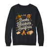 Books Blankets And Bonfires Cozy Fall Autumn Book Lover Shirt & Sweatshirt | teecentury