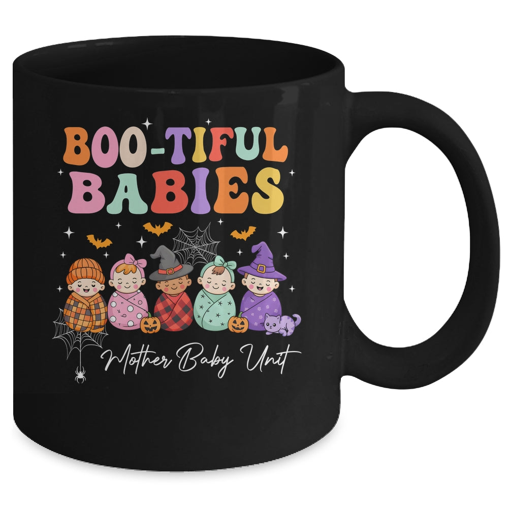 Bootiful Babies Mother Baby Unit Spooky Halloween Nurse Mug | teecentury