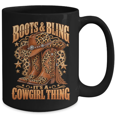 Boots And Bling It's Cowgirl Thing Rodeo Love Country Girls Mug | teecentury