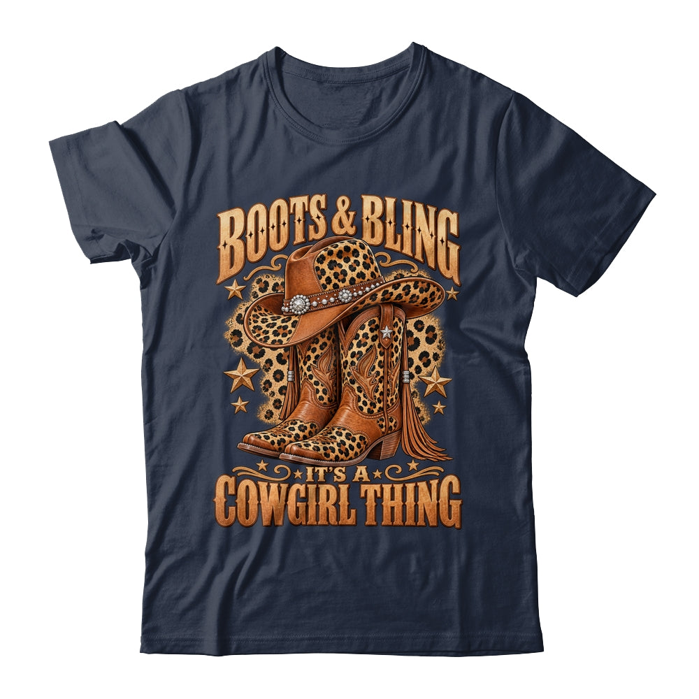 Boots And Bling It's Cowgirl Thing Rodeo Love Country Girls Shirt & Tank Top | teecentury