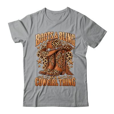 Boots And Bling It's Cowgirl Thing Rodeo Love Country Girls Shirt & Tank Top | teecentury