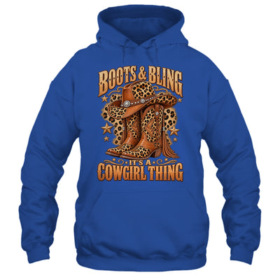 Boots And Bling It's Cowgirl Thing Rodeo Love Country Girls Shirt & Tank Top | teecentury