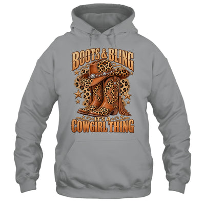Boots And Bling It's Cowgirl Thing Rodeo Love Country Girls Shirt & Tank Top | teecentury