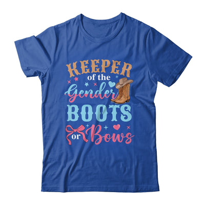 Boots Or Bows Gender Keeper Of The Gender Reveal Outfit Shirt & Hoodie | teecentury
