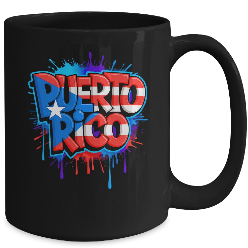 Boricua Puerto Rico Pride Heritage Puerto Rican Flag Vintage Mug | teecentury
