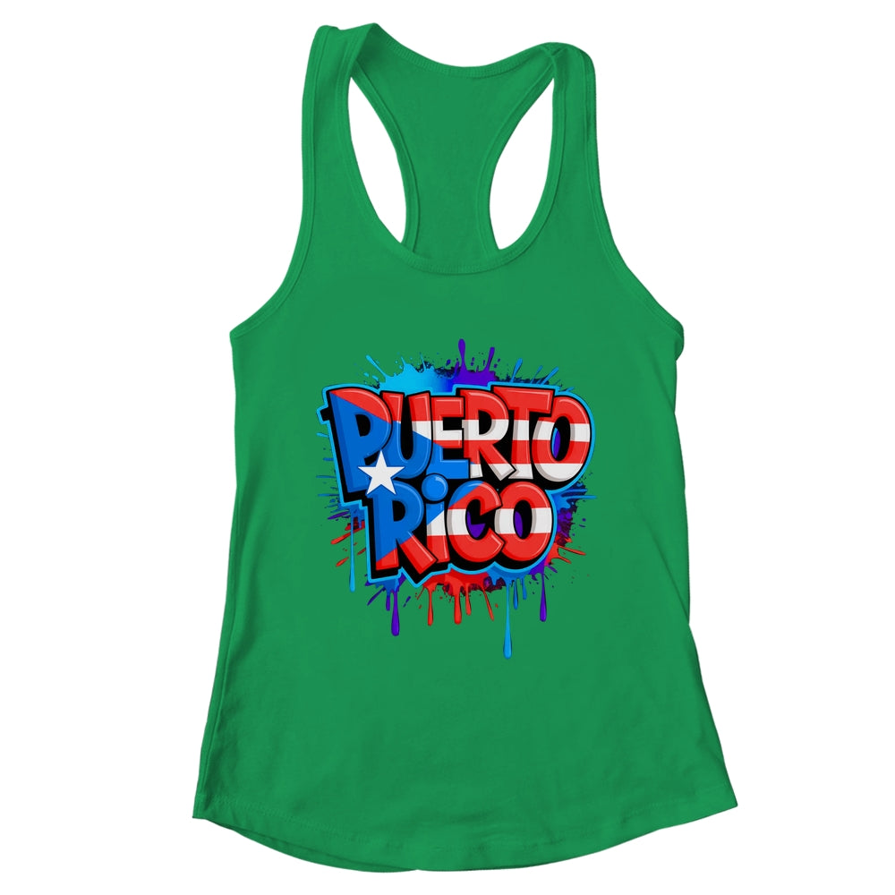 Boricua Puerto Rico Pride Heritage Puerto Rican Flag Vintage Shirt & Tank Top | teecentury