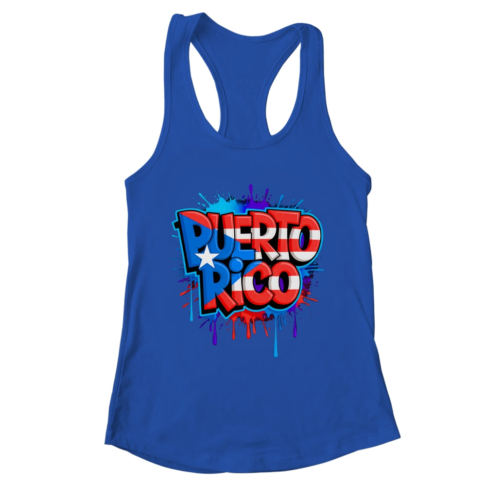 Boricua Puerto Rico Pride Heritage Puerto Rican Flag Vintage Shirt & Tank Top | teecentury