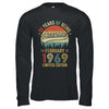 Born February 1969 55th Birthday Vintage 1969 55 Year Old Shirt & Hoodie | teecentury