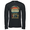 Born January 1979 45th Birthday Made In 1979 45 Year Old Shirt & Hoodie | teecentury