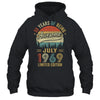 Born July 1969 55th Birthday Vintage 1969 55 Year Old Shirt & Hoodie | teecentury