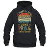 Born June 1984 40th Birthday Vintage 1984 40 Year Old Shirt & Hoodie | teecentury