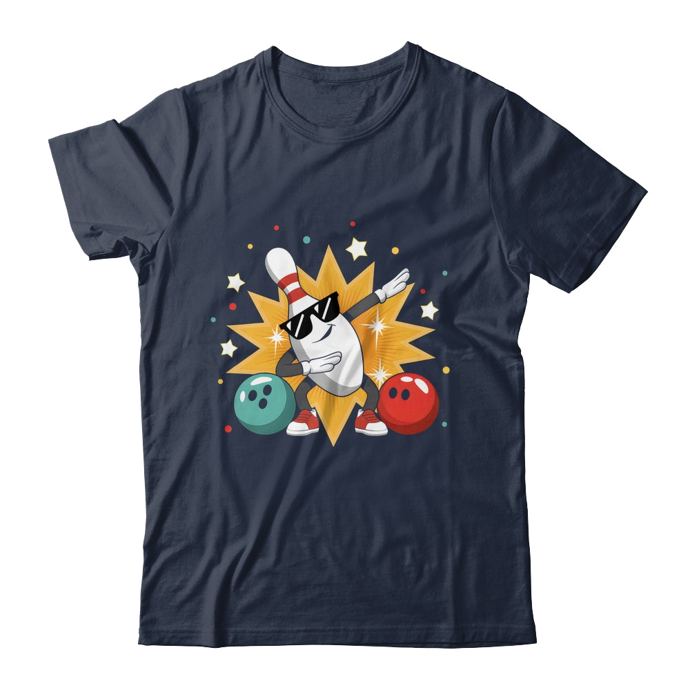 Bowling Pin Dabbing Sunglasses Bowler Player Men Women Kids Shirt & Tank Top | teecentury