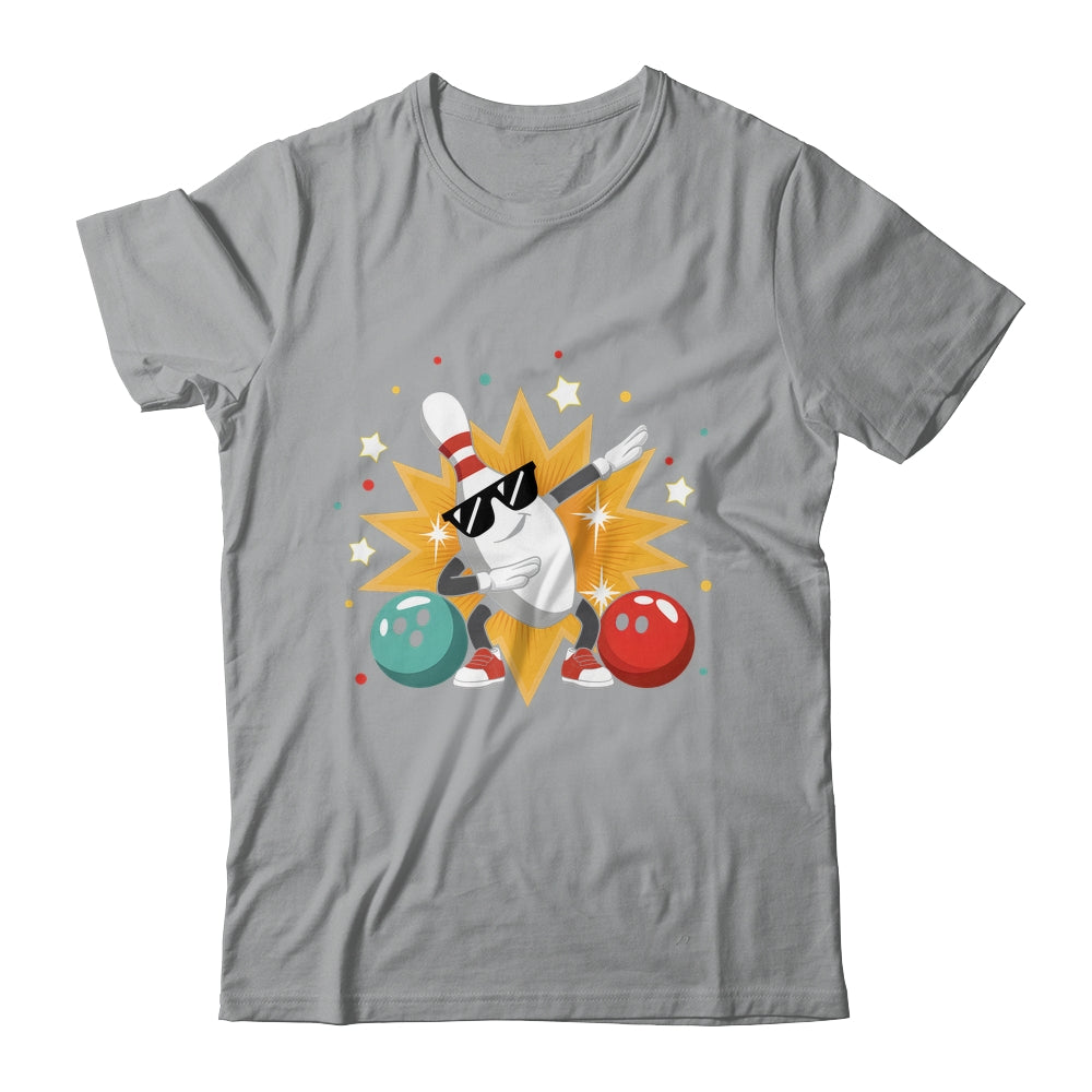 Bowling Pin Dabbing Sunglasses Bowler Player Men Women Kids Shirt & Tank Top | teecentury