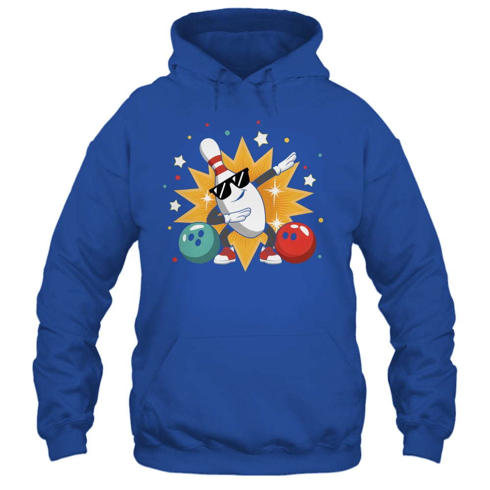Bowling Pin Dabbing Sunglasses Bowler Player Men Women Kids Shirt & Tank Top | teecentury