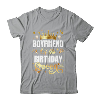 Boyfriend Of The Birthday Queen Funny Matching Birthday Party Shirt & Hoodie | teecentury