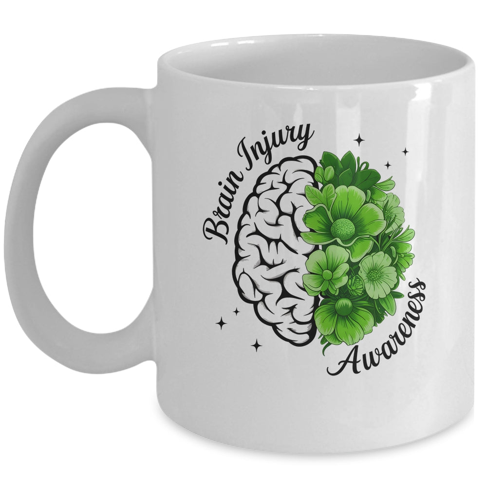 Brain Injury Awareness Mental Health Awareness Mindfulness Mug | teecentury