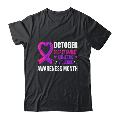 Breast Cancer Awareness And Domestic Violence Awareness Shirt & Hoodie | teecentury