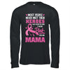 Breast Cancer Awareness Wear Pink For My Mama Support Kids Shirt & Hoodie | teecentury