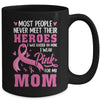 Breast Cancer Awareness Wear Pink For My Mom Support Kids Mug | teecentury