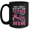 Breast Cancer Awareness Wear Pink For My Mom Support Kids Mug | teecentury