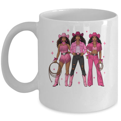 Breast Cancer Country Western Cowgirl In Pink Warrior Women Mug | teecentury