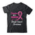Breast Cancer Fighter Awareness Grandma Of A Warrior Shirt & Tank Top | teecentury