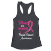 Breast Cancer Fighter Awareness Mom Of A Warrior Shirt & Tank Top | teecentury